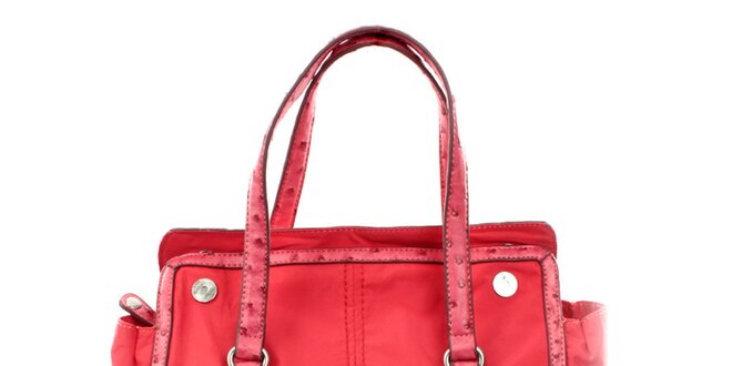 Dámská červená nákupní kabelka United Colors of Benetton