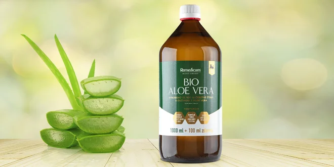 Pro silnější imunitu: 1 l aloe vera gelu s dužinou