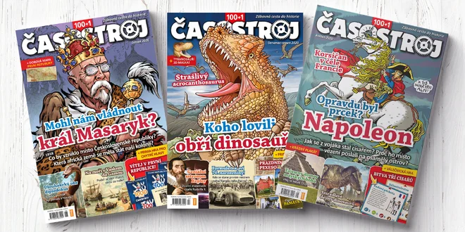 Kompletní ročník dětského magazínu Časostroj 2020