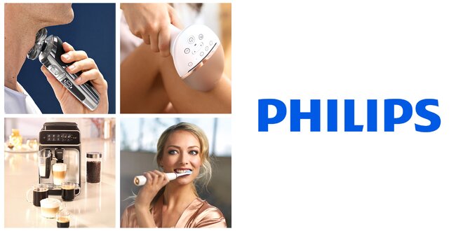 20% sleva do e-shopu Philips, doprava zdarma