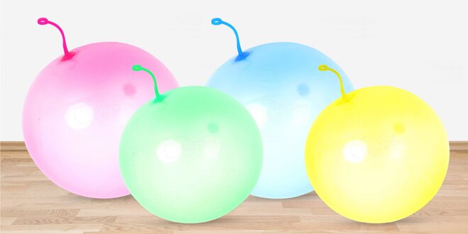 Balónové míče na házení i kopání: ⌀ 50 nebo 70 cm