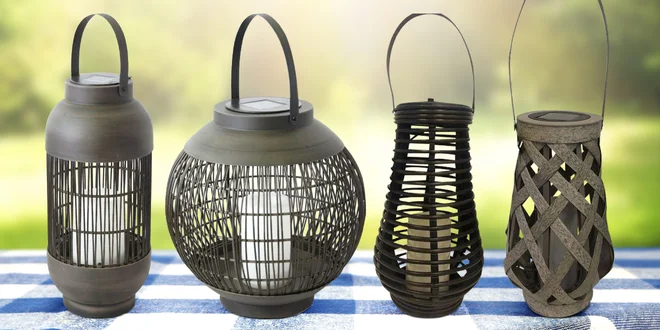 Nechte zahradu zazářit: solární lampy s LED diodou