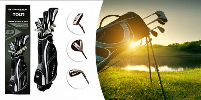 Golfový set Dunlop tour black pro muže