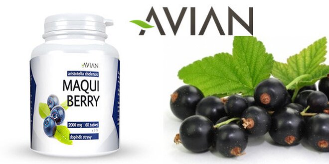 60 tablet extra účinného antioxidantu Maqui Berry