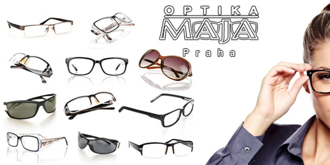 Kompletní brýle z Optiky Maja Praha
