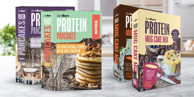 Instantní proteinová jídla: pizza, chléb i palačinky