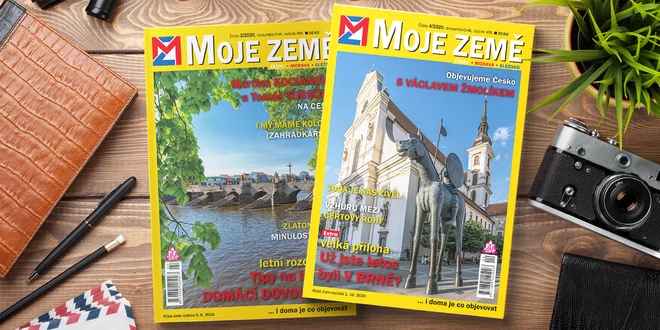 Roční předplatné časopisu Moje země s bonusem