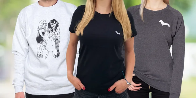 Pánská i dámská trika a mikiny od českého Kašmiru