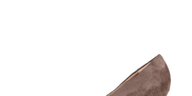 Dámské khaki lodičky Ana Lublin s malým podpatkem