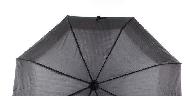 Pánský šedý deštník s proužkem Ferré Milano