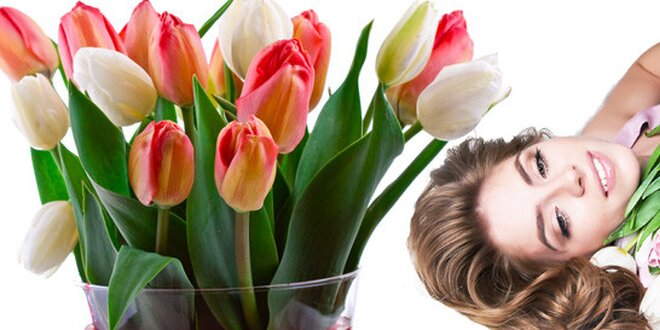 Kytice 15 pravých holandských tulipánů