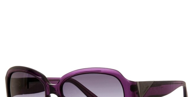 Dámské fialové sluneční brýle Calvin Klein