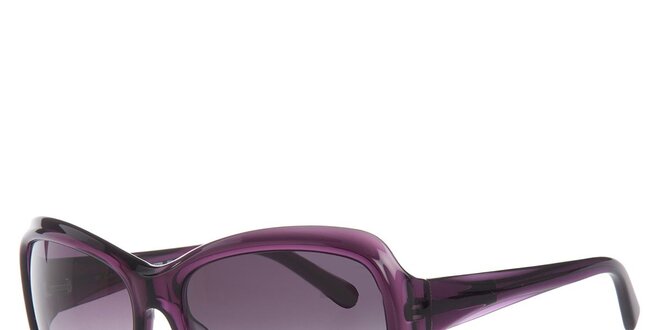 Dámské tmavě fialové sluneční brýle Calvin Klein
