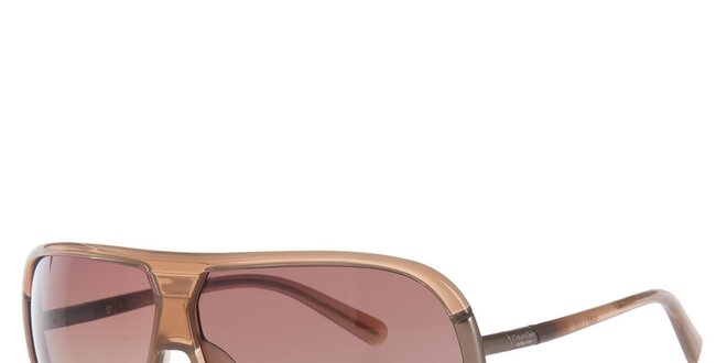 Pánské hnědé sluneční brýle Calvin Klein
