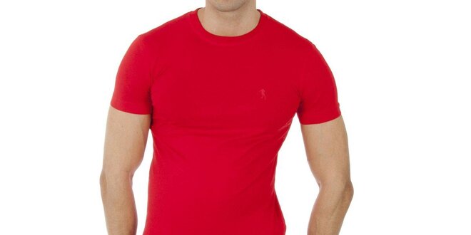Pánské červené tričko Bikkembergs
