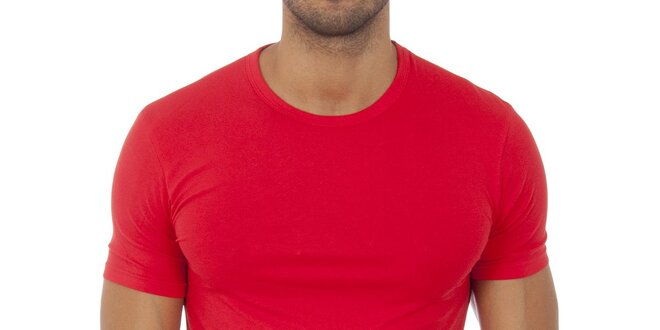 Pánské červené podvlékací tričko Bikkembergs