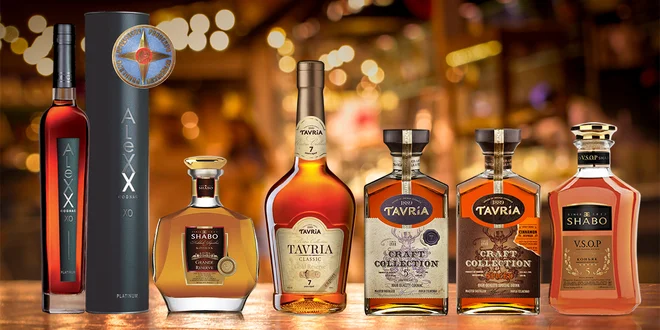 Prémiové ukrajinské brandy