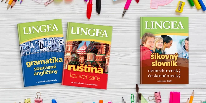 Balíčky pro studium angličtiny, němčiny či ruštiny