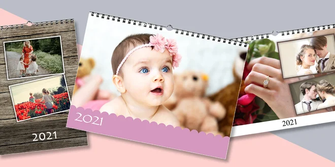 Fotokalendář z vlastních fotografií A4 nebo A3