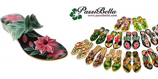 Ručně vyráběné kožené sandále PassiBella z Bali - Poslední kusy!