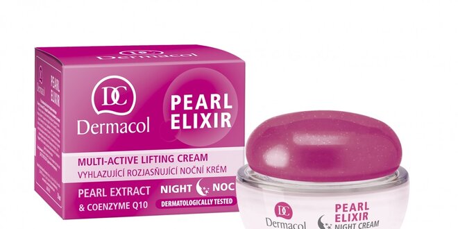Pearl Elixir - vyhlazující rozjasňující noční krém 50ml