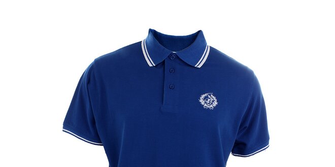 Pánské modré polo tričko Polo Club