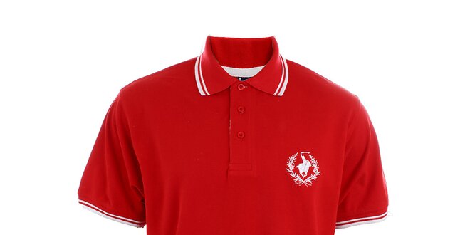 Pánské červené polo tričko Polo Club