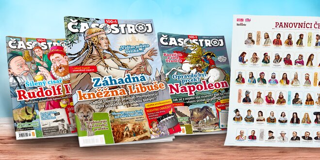 Kompletní ročník dětského magazínu Časostroj 2020