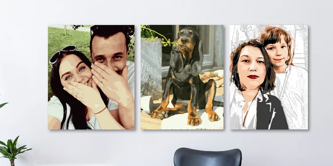 Obraz na vymalování podle vaší fotografie