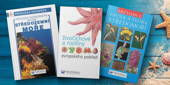 Knihy s mořskou tematikou z nakladatelství Svojtka