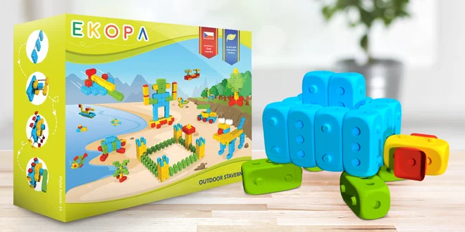 Eko hračky i dózy na potraviny z bioplastu