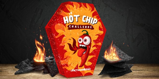 Nejostřejší výzva: extrémně pálivý chilli chips