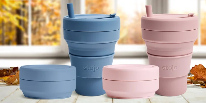 Obří skládací eko kelímek na kávu i polévku: 709 ml