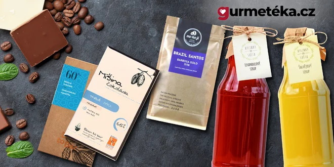 Vouchery do e-shopu s víny, sirupy a dobrotami