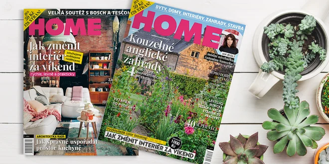 Roční předplatné časopisu Home o bydlení a bonus