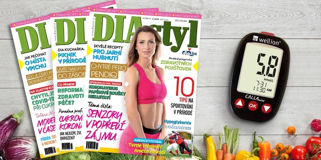 Předplatné časopisu DIAstyl s glukometrem a dárky