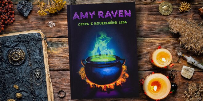 Kniha Amy Raven: Cesta z Kouzelného Lesa s dárkem