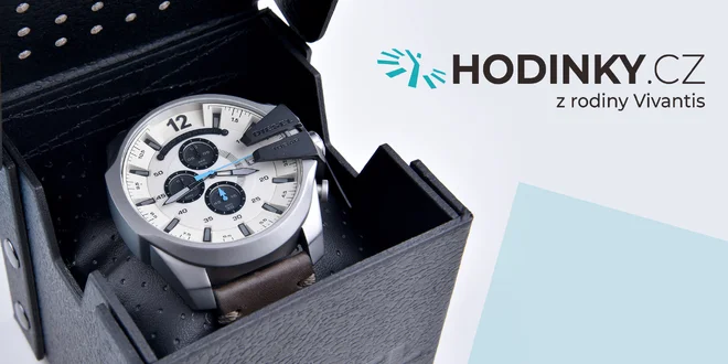 Poukazy na 500 až 3000 Kč do e-shopu Hodinky.cz