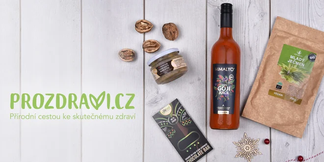 Poukazy do e-shopu Prozdraví.cz na 500 až 3000 Kč