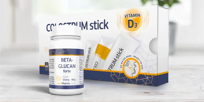 Colostrum nebo Beta-Glucan pro podporu imunity