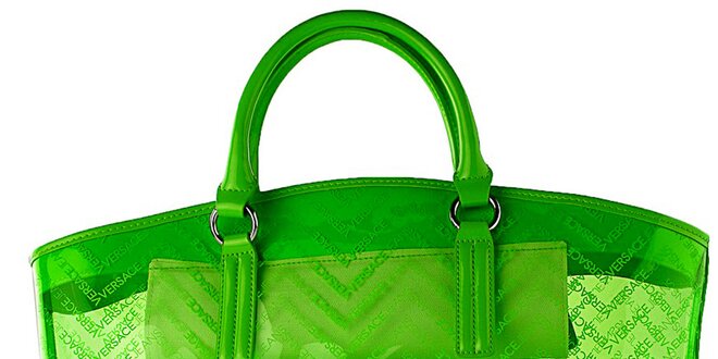 Dámská zelená kabelka Versace Jeans