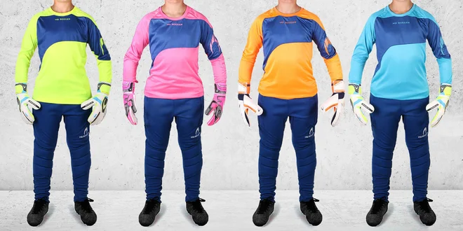 Pro malé gólmany: dres a polstrované kalhoty