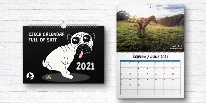 Charitativní kalendář 2021 pro pejsky v útulku