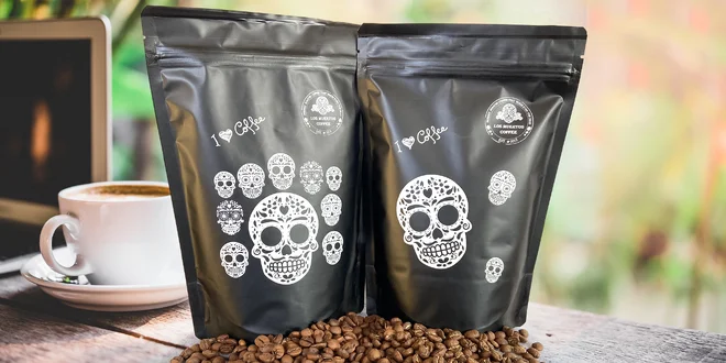 Ekologicky pěstovaná káva Los Muertos a plecháček