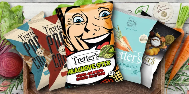 Oblíbené chipsy Tretter's: zdravá dobrota z ČR