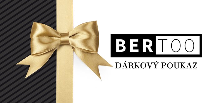 Dárkové poukazy do e-shopu Bertoo se značkovou módou