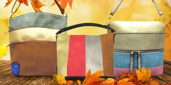 Nádherné dámské crossbody kabelky