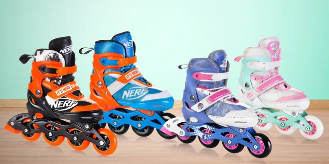 Dětské regulovatelné in-line brusle Spokey Hasbro