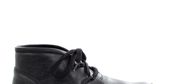 Pánské kotníčkové černé boty Levis