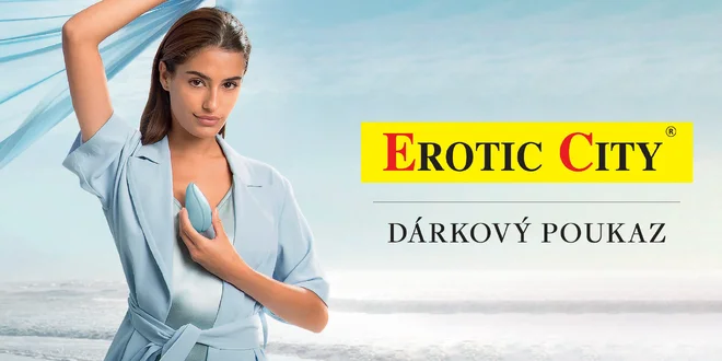 Dárkové poukazy do Erotic City: 500 až 2000 Kč